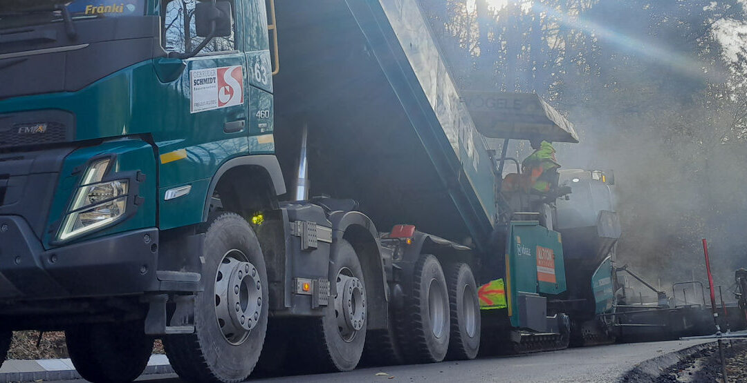 B54 Fahrbahnabsenkung