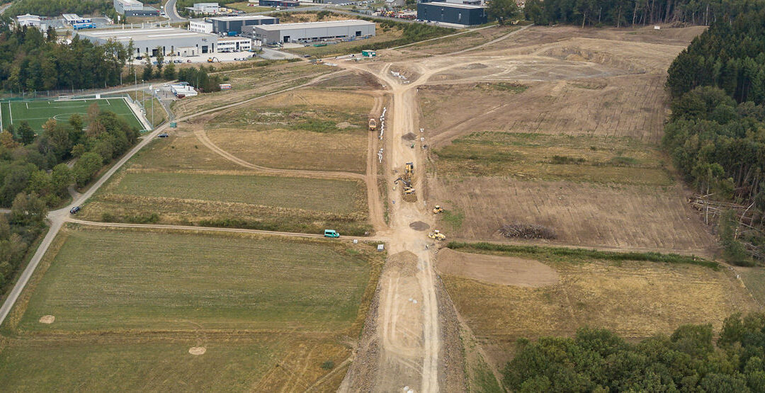 Erschließung Technologiepark Kalteiche