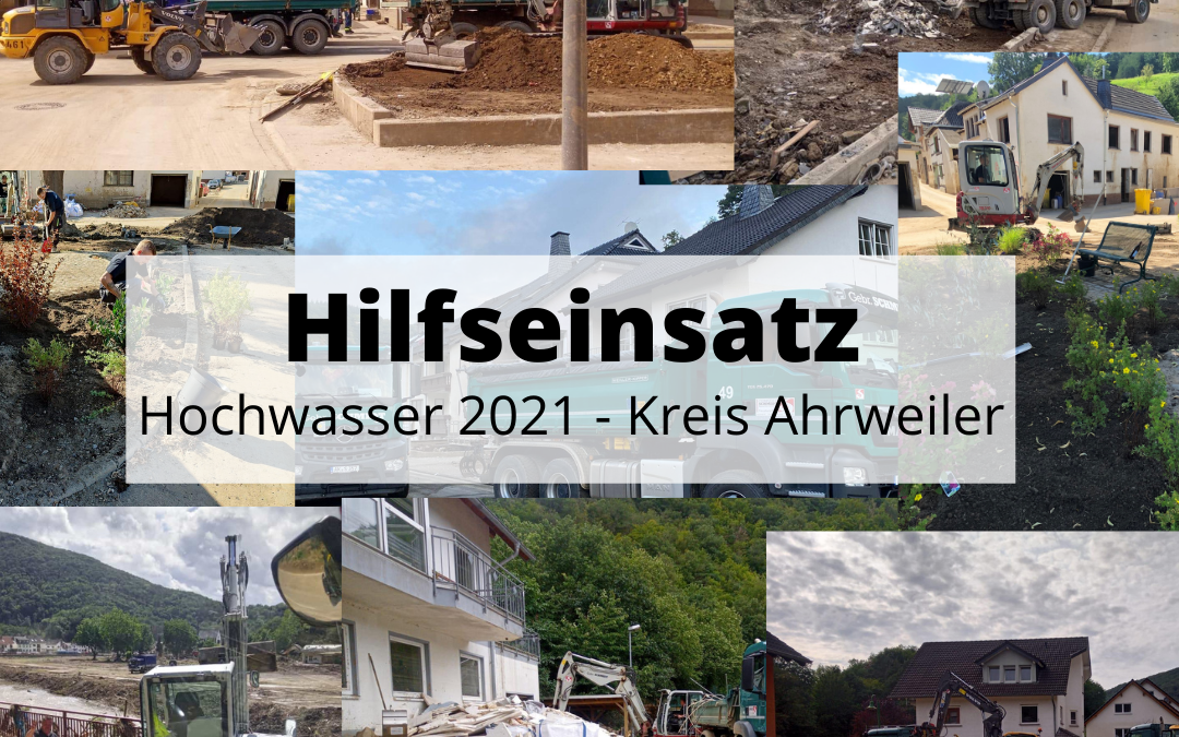 Hilfseinsatz Hochwasser 2021 – Kreis Ahrweiler